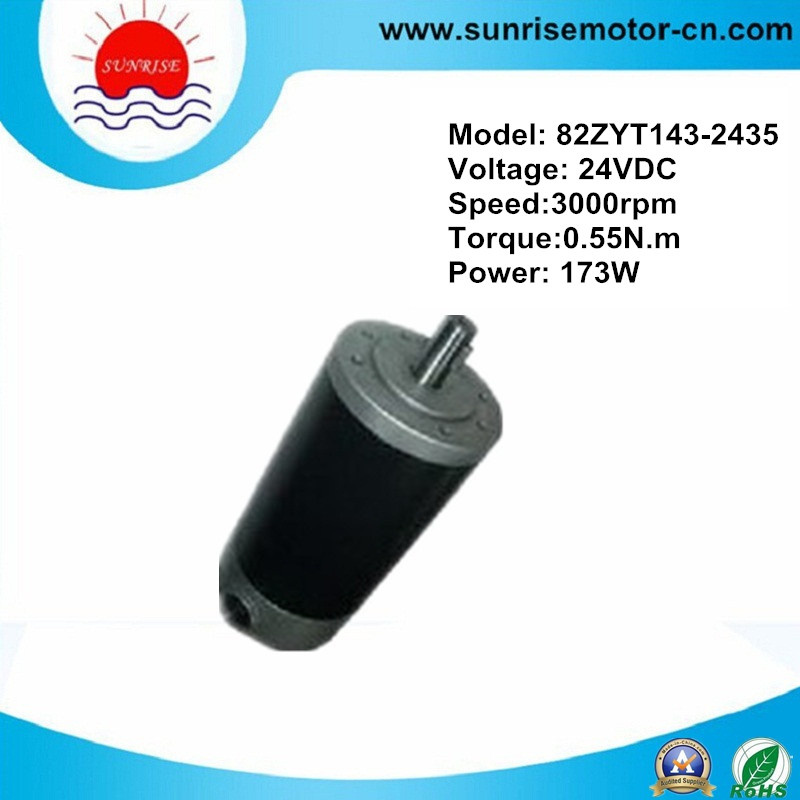 24V 3000rpm 173W 0.55n. M Brushed DC Motor