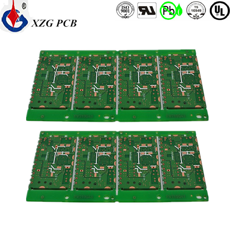 4layer RoHS Multilayer Rigid PCB Board for Audio