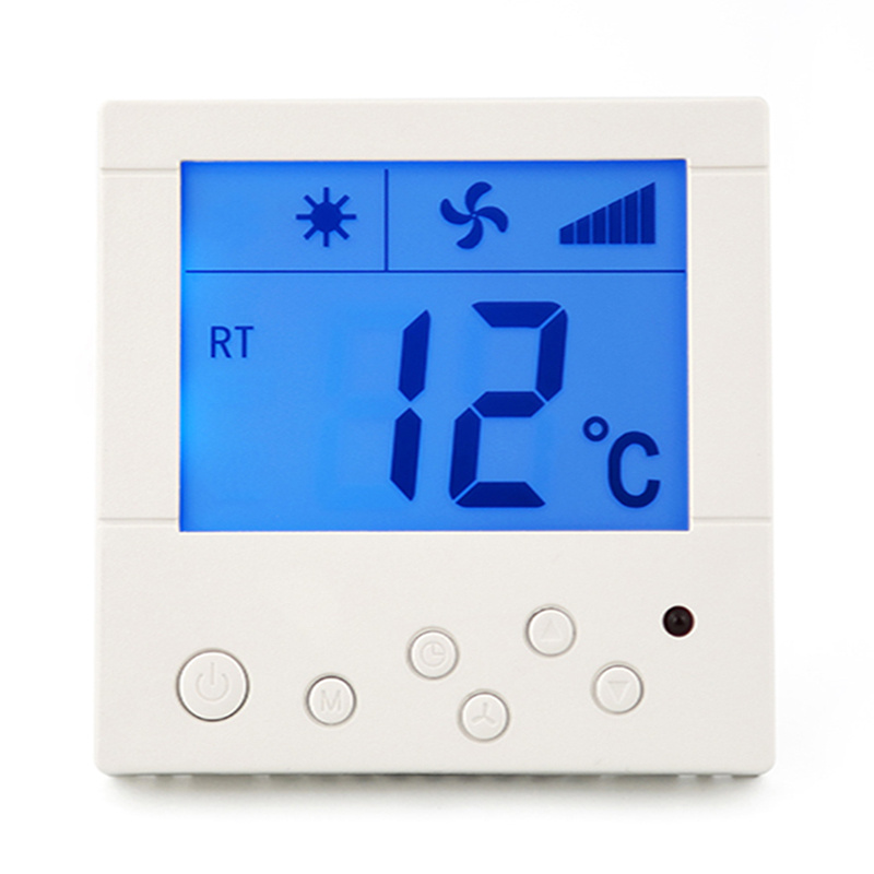 Household and LCD Fan Coil Thermostat with Heat/Cool Mode Switch