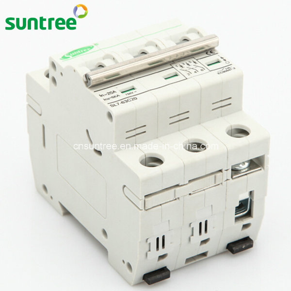 3 Pole DC750V DC Solar Electronic Circuit Breaker