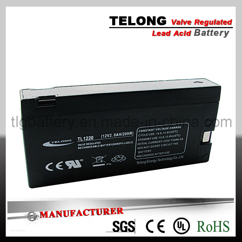 12V 2ah AGM Lead Acid Battery for UPS