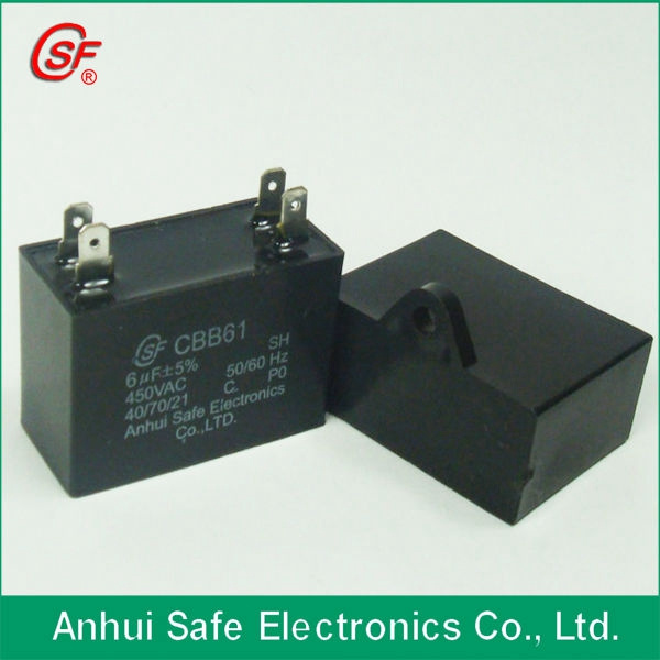 Cbb61 Run Capacitor (plastic case) 7UF