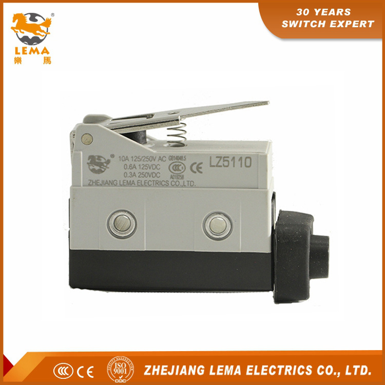 Lema Short Hinge Lever 10A 250VAC CCC Ce Approvals Lz5110 Sealed Limit Switch