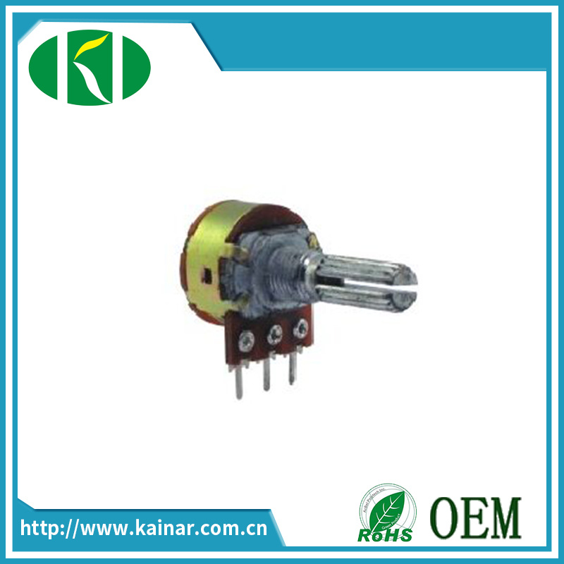 16mm B500k Low Cost Single Turn Potentiometer with Switch