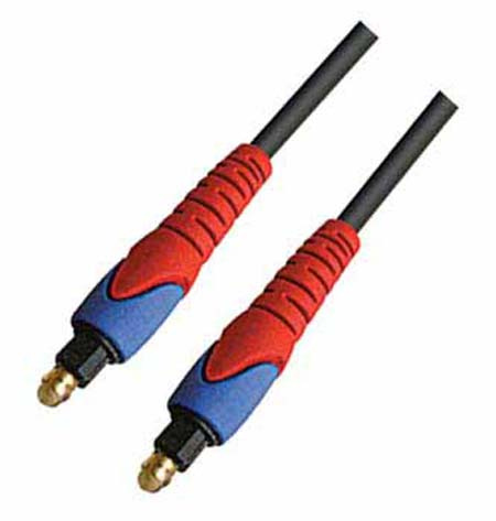 2.0 Meter Optic Fiber Plastic Audio Toslink Cable