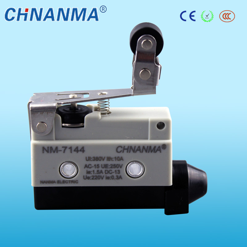 10A 250VAC Short One-Way Roller Lever Limit Switch