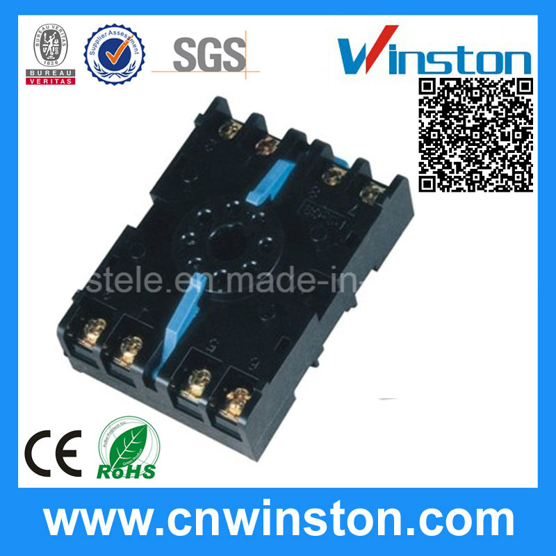General Purpose Waterproof Non-Finger Protected Electric Relay Socket