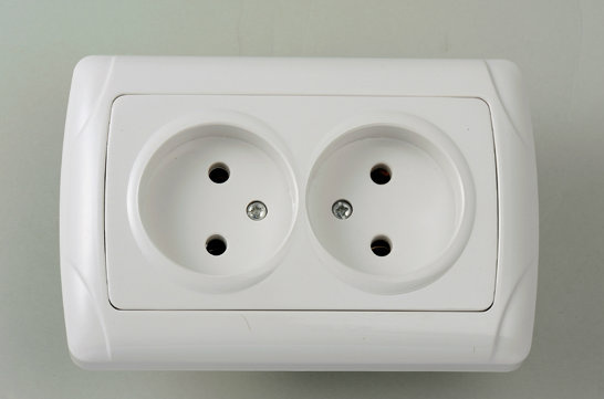 European Double Socket Outlet 7102