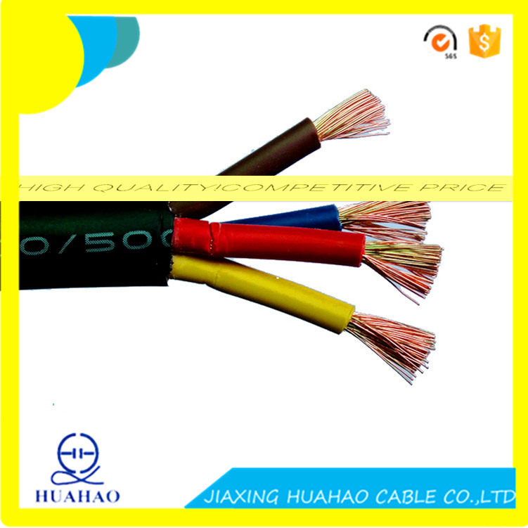 Multi Core Copper/CCA Conductor PVC Sheath Flexible Cable