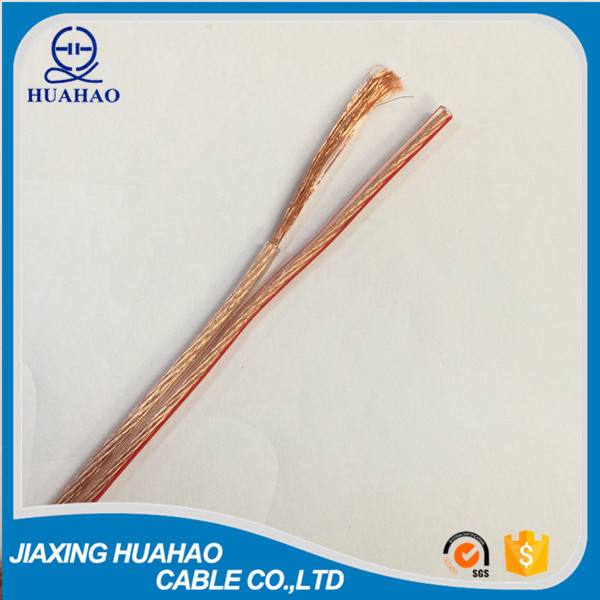 Transparent PVC Sheath Speaker Cable/PVC Cable