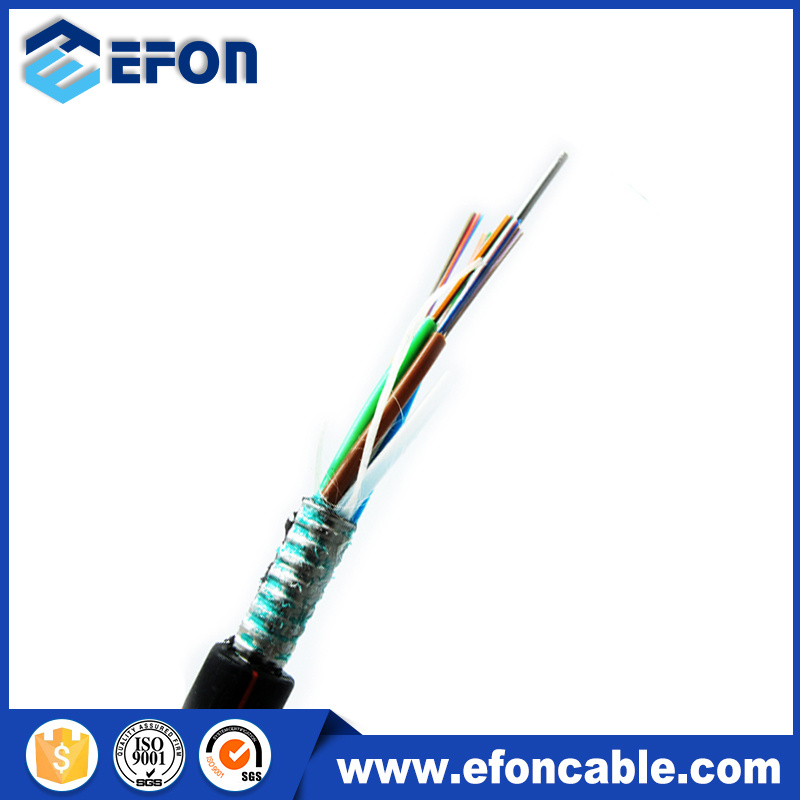 Aerial Duct Armoured 8 Core Fiber Optic Cable