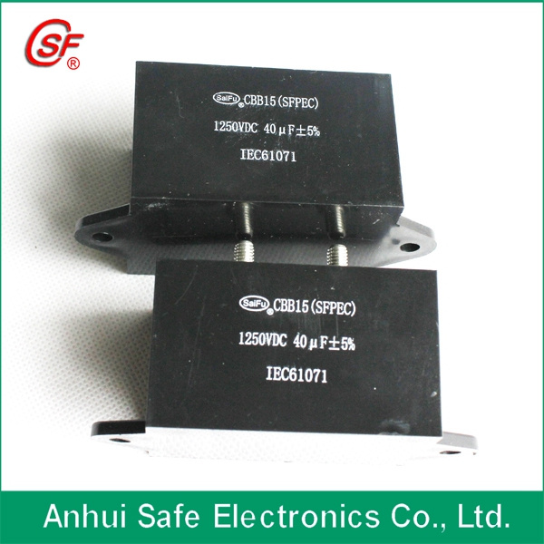 Sh Cbb15 Cbb16 Snubber 1250VDC 40UF Capacitor for EMI