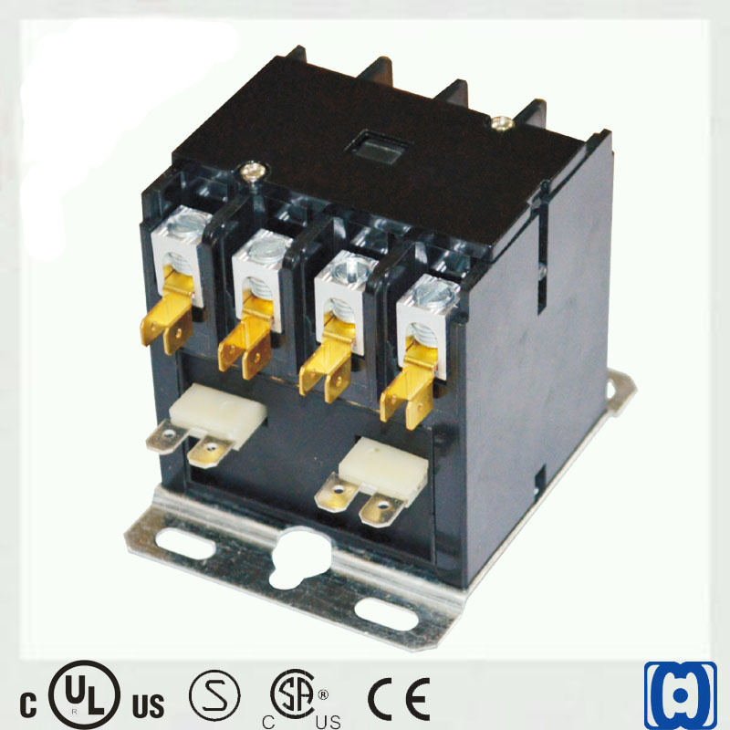 Professional Made AC/Dp Magnetic Electrical 4 Pole 40A 24V-240V Contactor with UL Approval