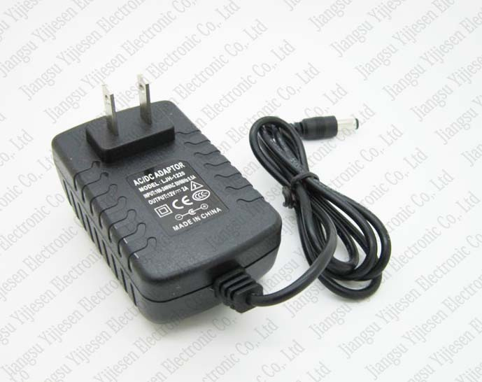 Us Plug 12V 2A AC/DC LED Power Supply Cord Adapter Charger Compatible Router ADSL Cat