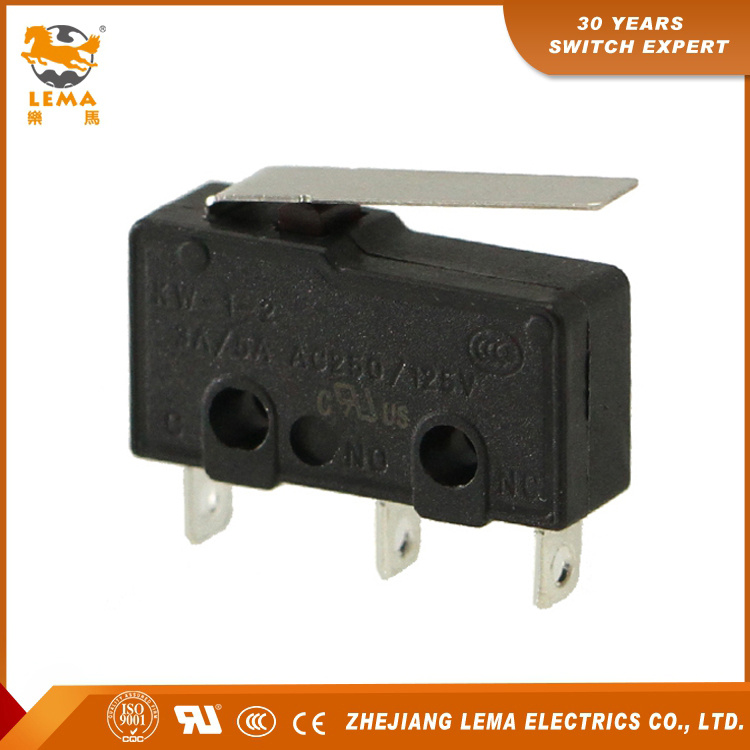 Lema Kw12-1 UL Approved Pressure Miniature Micro Switch Mini Micro Switch