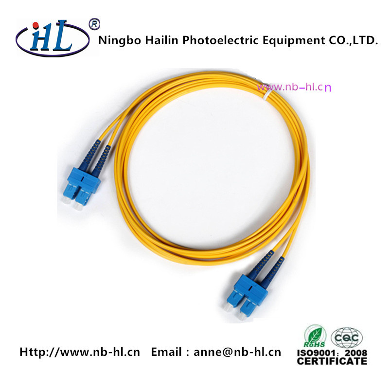 Duplex SC/PC 2.0mm Fiber Optic Patch Cable with Lsoh