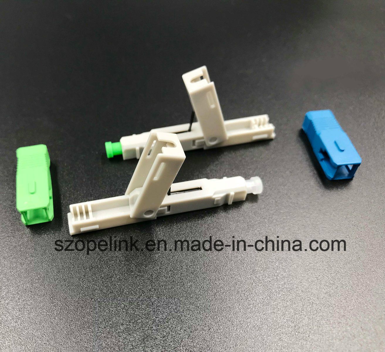 Optical Fiber Fast Connector for Patch Cord Applied in Network and Wireless