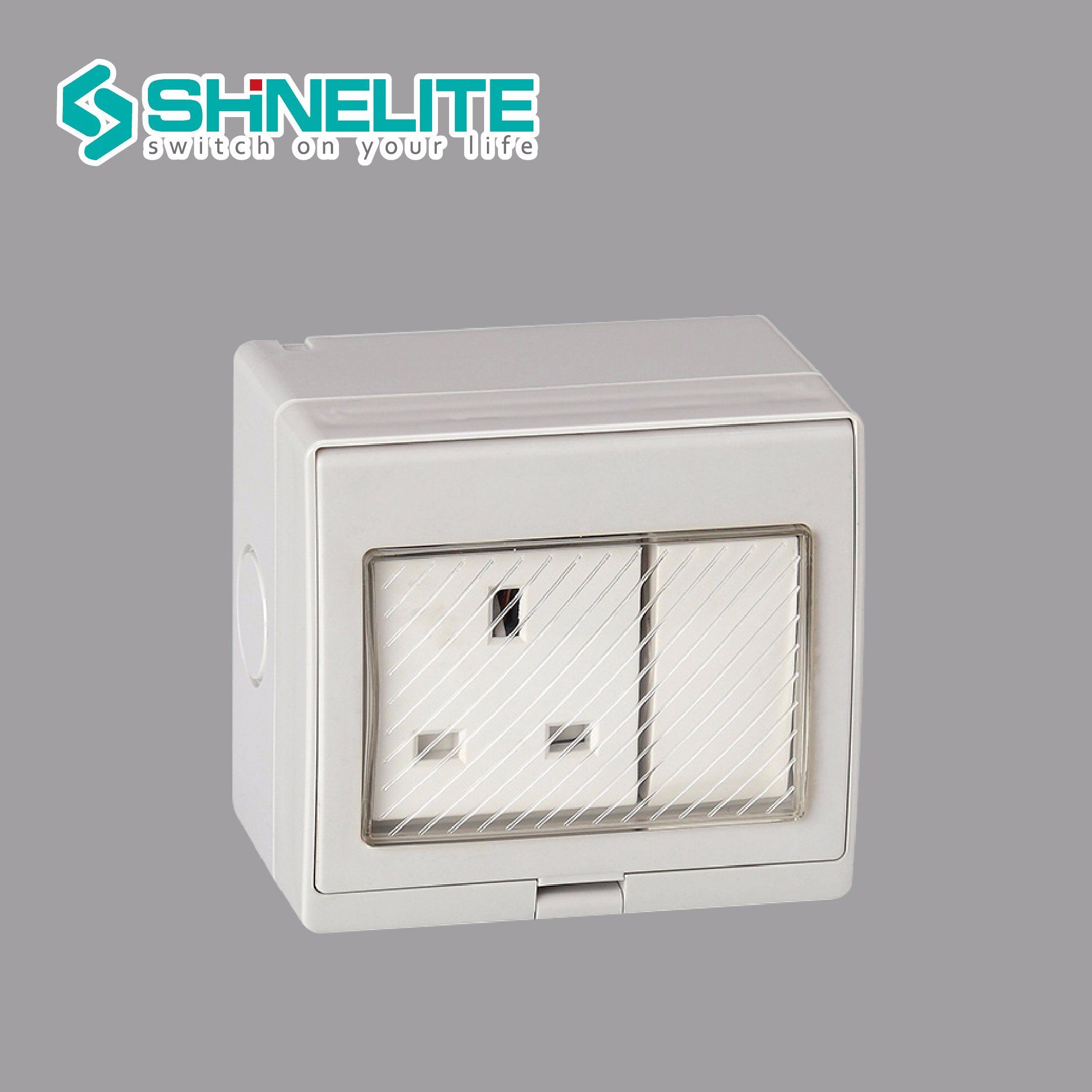IP55 Waterproof Switch Socket 13A BS Standard
