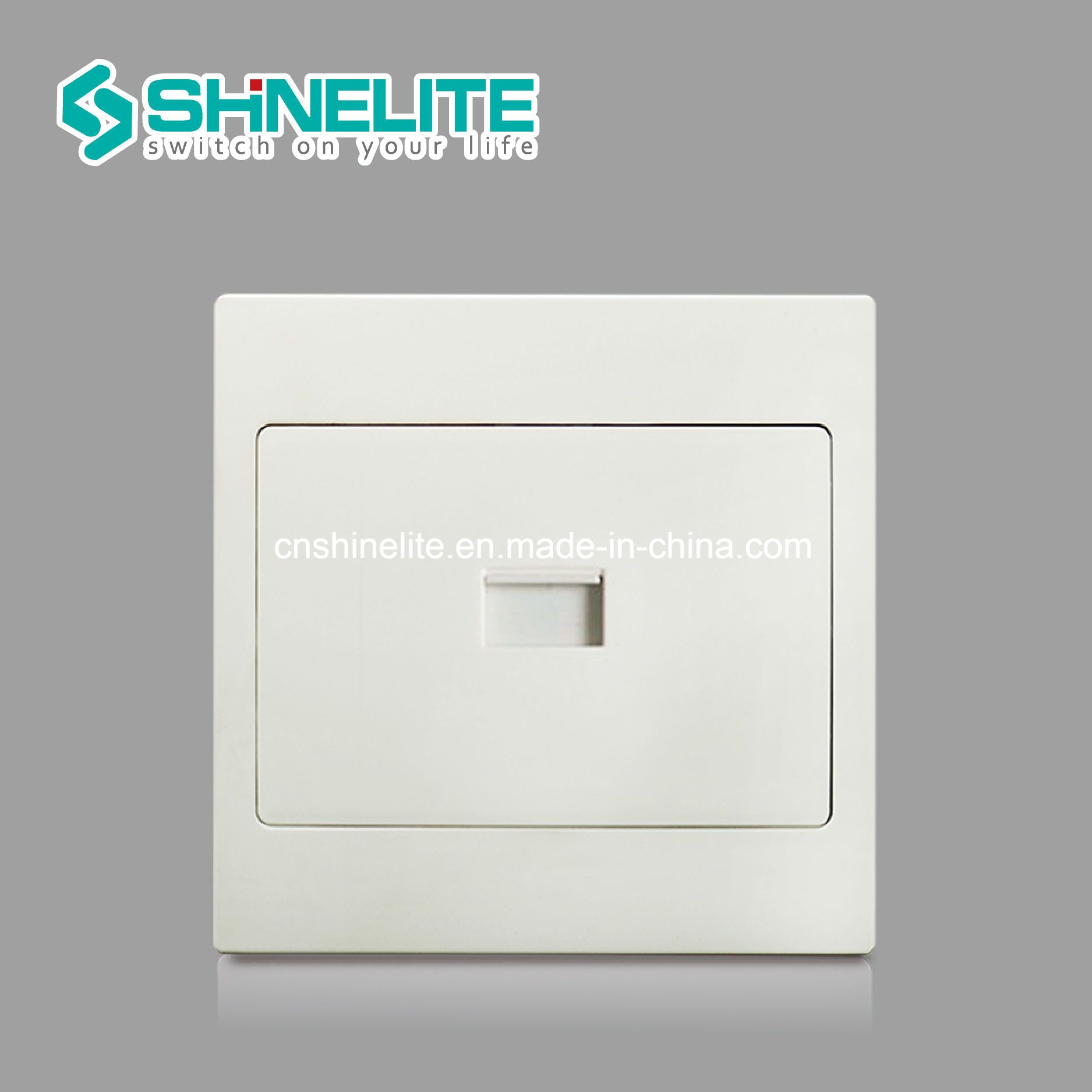 Best Price Plastic Panel 1gang Computer Socket OEM