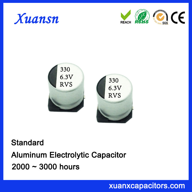 330UF 6.3V General SMD Aluminum Electrolytic Capacitor