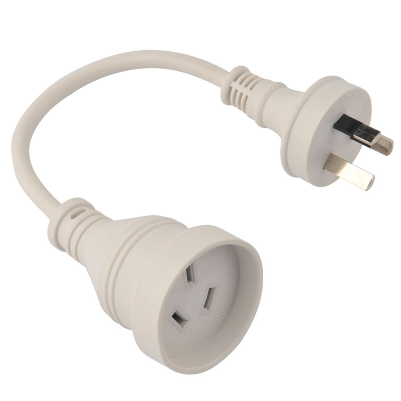 Australian Extension Cord with SAA Certification (AL-103+AL-104)