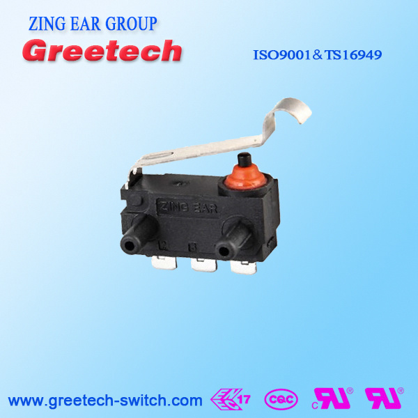 Subminiature Sealed Waterproof Micro Switch Used in Car and Toys