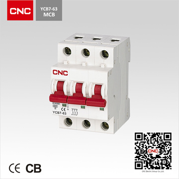Ycb7 10ka 3p MCB (C7 Series Circuit Breaker)