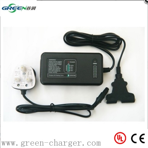 Manufacturer Price Desktop Automatic Shutdown Mode 21V Lithium Battery Charger with UL Ce Approval