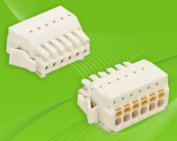 Spring Pluggable Terminal Block with Side Mount