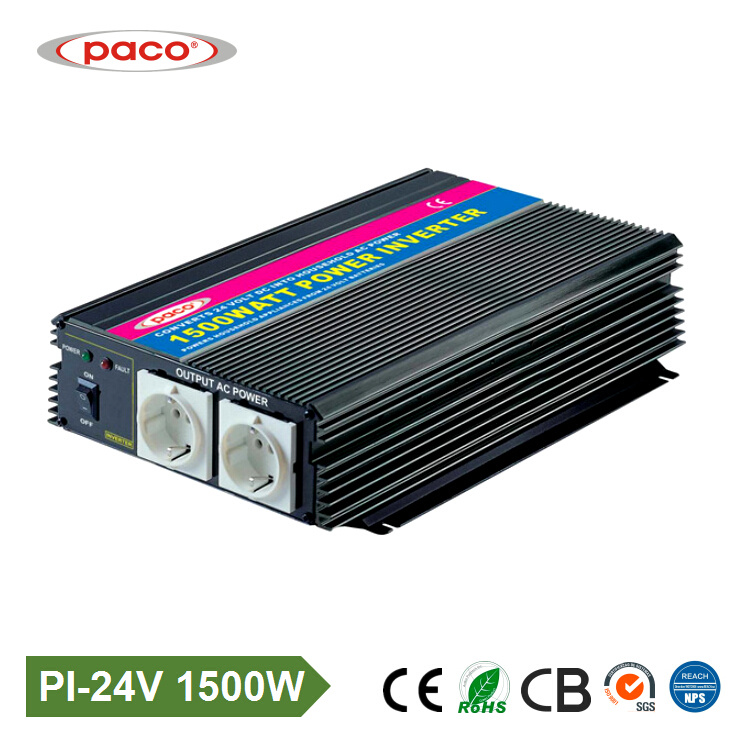 Paco Power Saver 1500W Single Phase Inverter 24V 220V Pi-1500