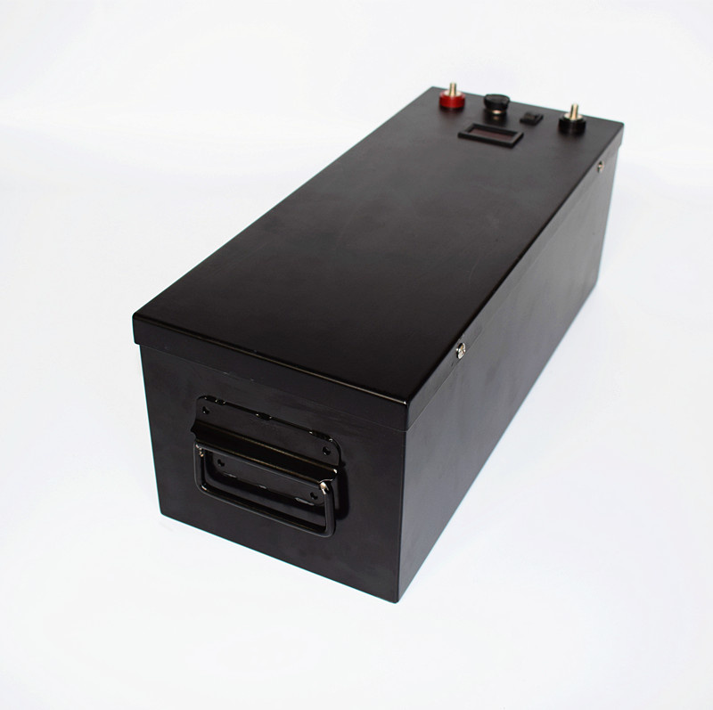 Hxx Rechargeable 12V220ah Lithium Battery BMS Metal Case Electric Power Car