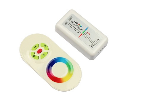 Wireless RF 12A RGB Touch Color Ring Controller with