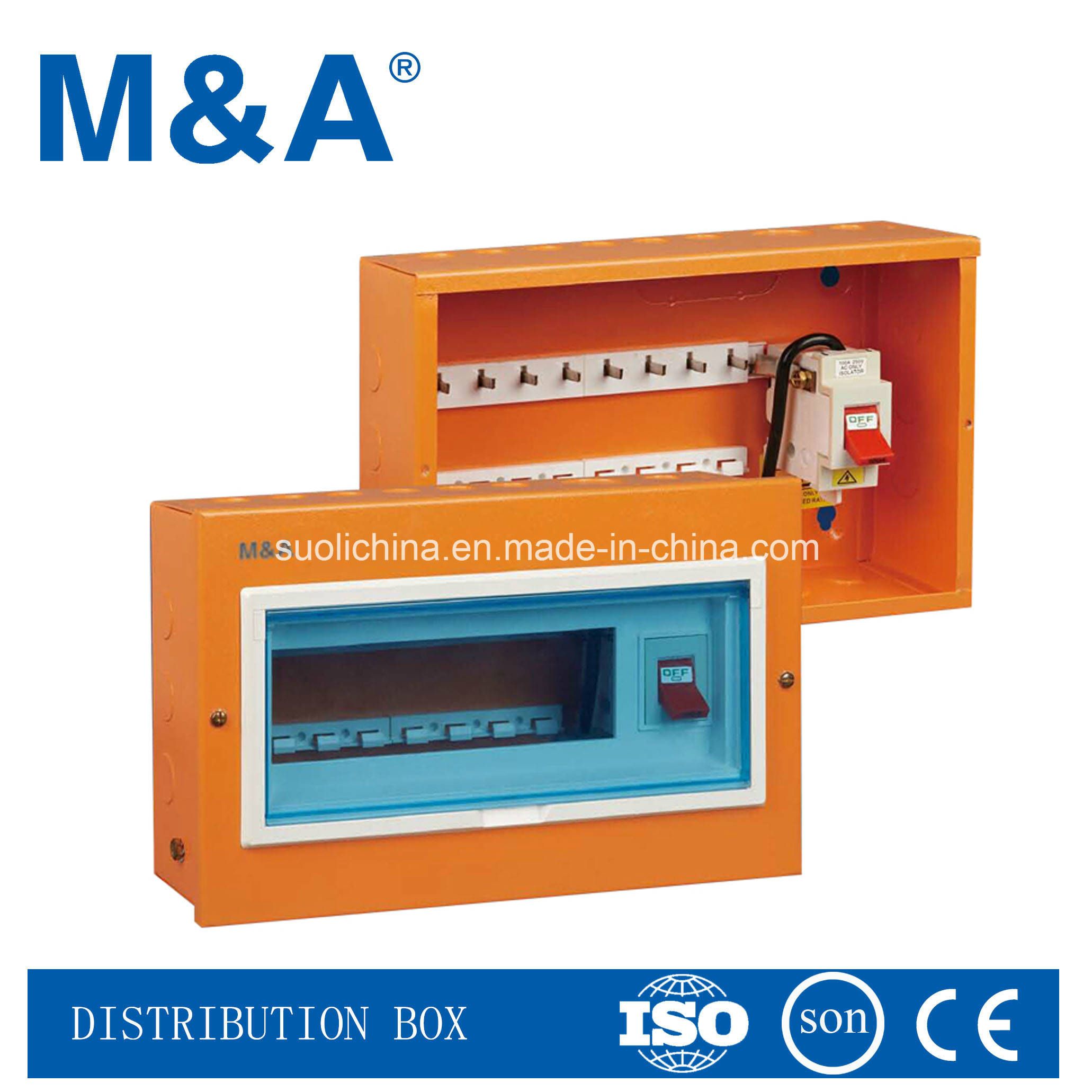 Mdb-S Spn Single Phase Distribution Box Consumer Unit