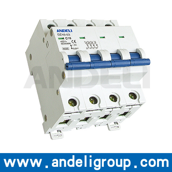 4 Pole Mini Circuit Breaker MCB (DZ49-63)