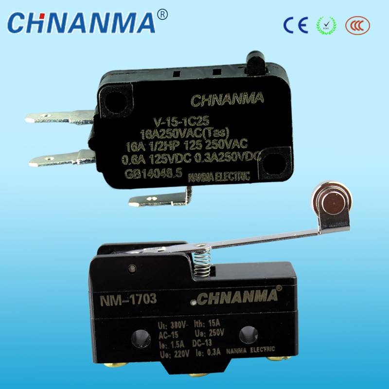 V-15 Series 15A/250VAC Magnetic Micro Switch