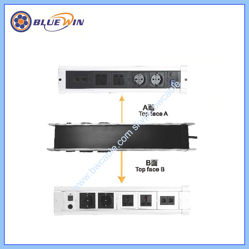 Doual Top Face Outlet for Screen
