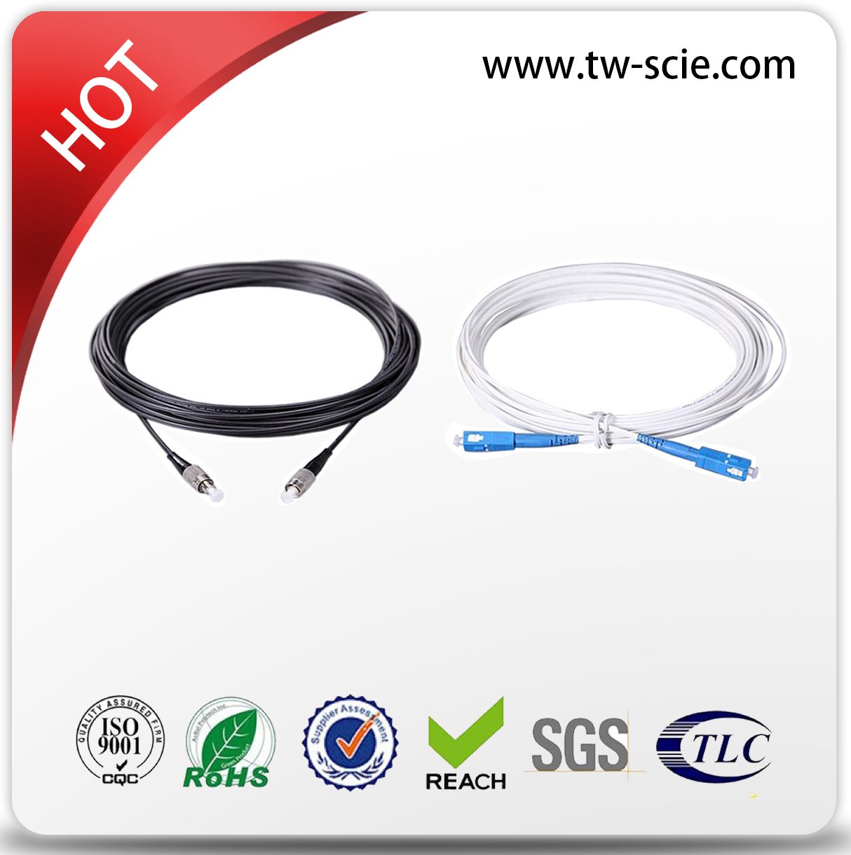 1 Core FTTH Patch Cord Drop Cable Patch Cord