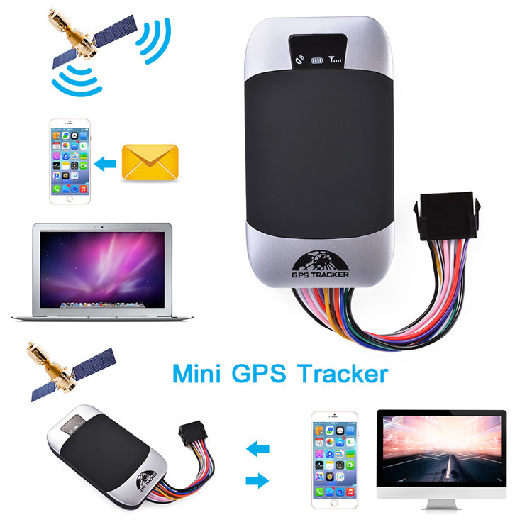 GPS Car Tracker with SMS Remote Engine Stop Coban Tk303f