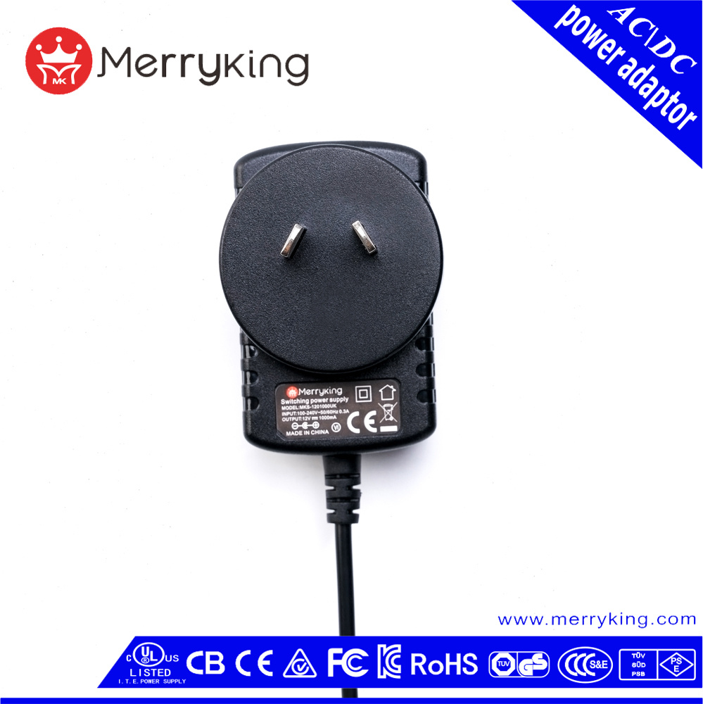 19V 600mA Argentina Plug S Mark Approved Power Adapter