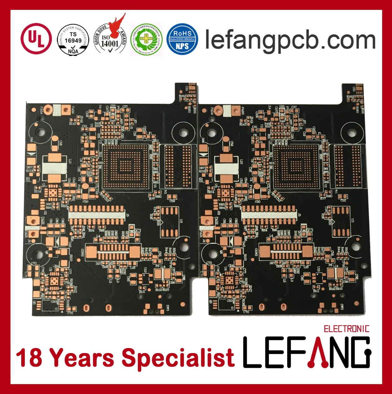 Enig Matt Black Solder Mask Circuit Board PCB Factory