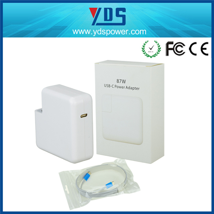 Factory 87W 20V Type-C AC DC Laptop Adapter for Apple