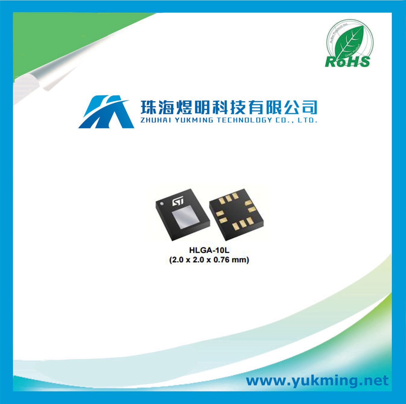 Integrated Circuit Lps22hb (10 LGA) of Pressure Sensor IC
