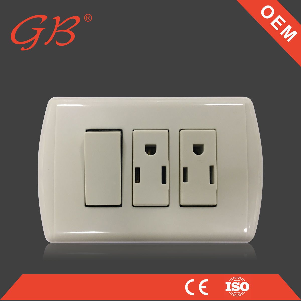 American Standard Electric Switch Electrical Wall Socket