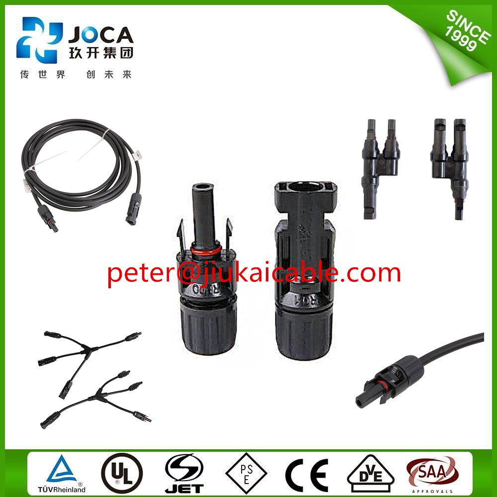 China Promotion TUV Approved PV Cable Connector