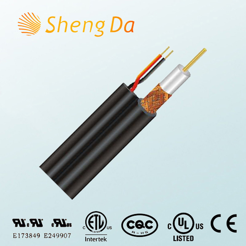 75 Ohm RG6 Telecom and Communication Flooded Coax Cable