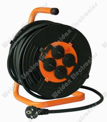 Professional Power Reel with Schuko France Plug Socket