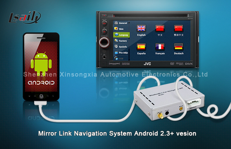 Windows CE 6.0 GPS Navigator Box with 1GHz 800X480
