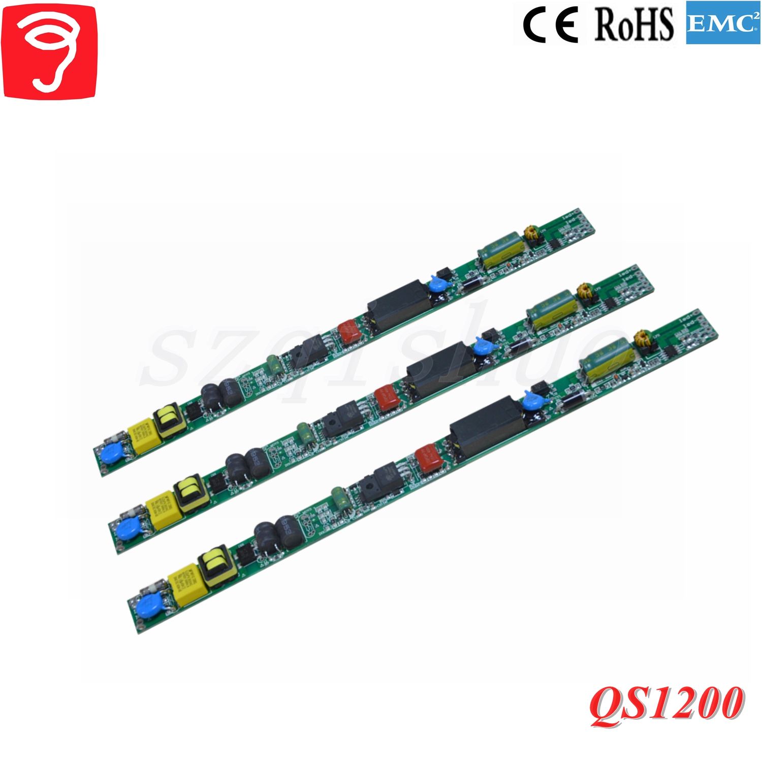 0-10V Dimmable PF0.95 Isolated LED Lamp Power Supply with Ce RoHS EMC QS1200