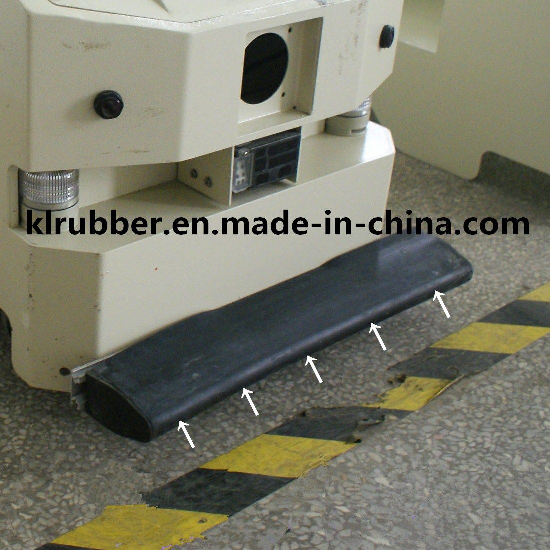 Agv Automated Guided Vehicle Rubber Safety Edge
