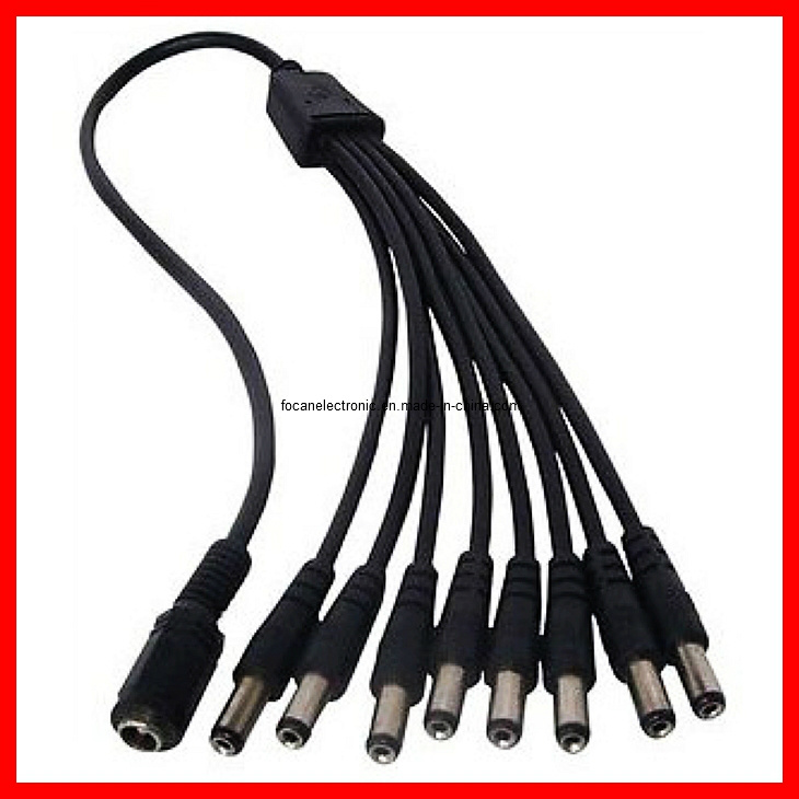 12V CCTV Camera DC Power Cable & DC Power Cord